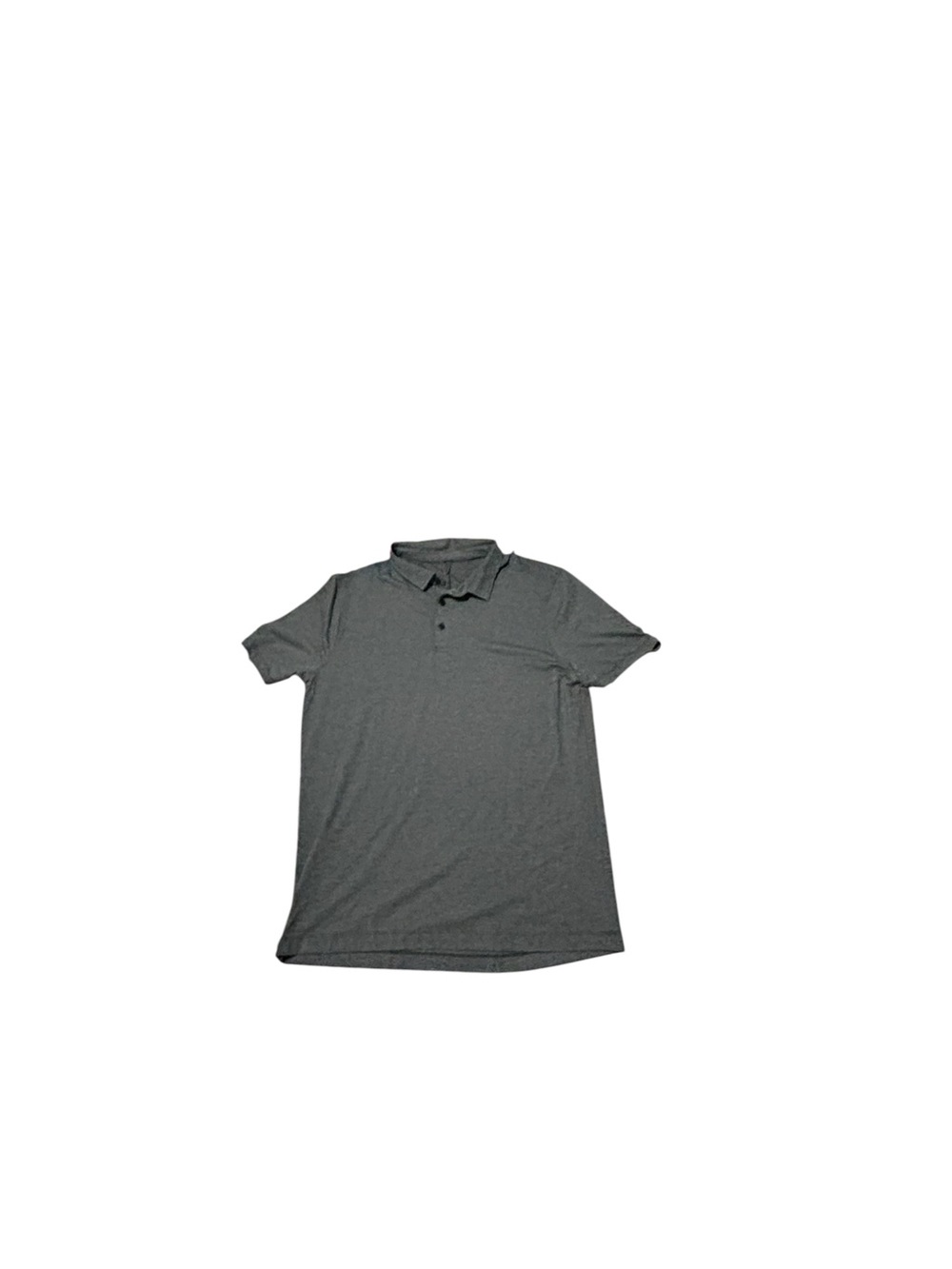 Lululemon Men's Performance Short Sleeve Shirt Polo – Heathered Charcoal Gray - Picture 3 of 6